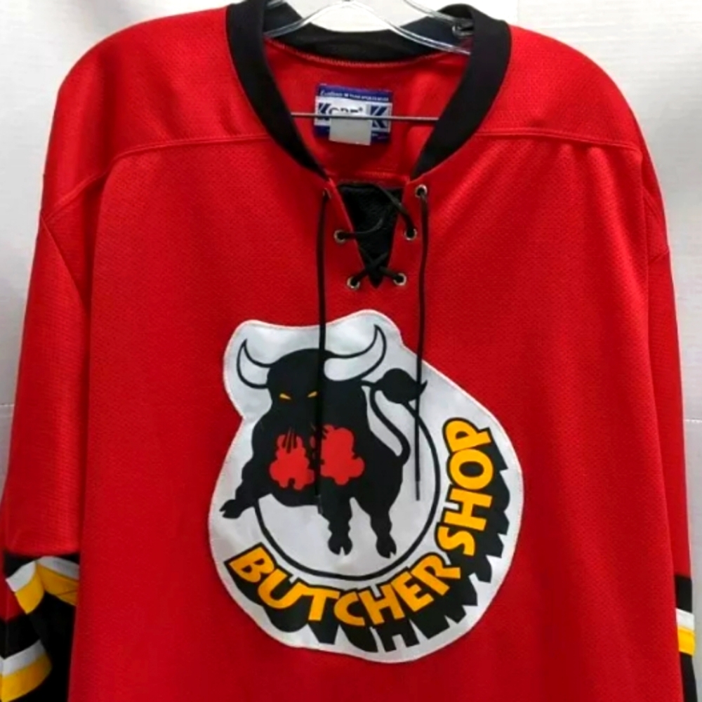 Kobe, Minor Hockey League Jersey, Butcher Shop, Lace up collar, XL, #2